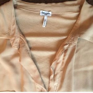 Like New Splendid Tan Blouse